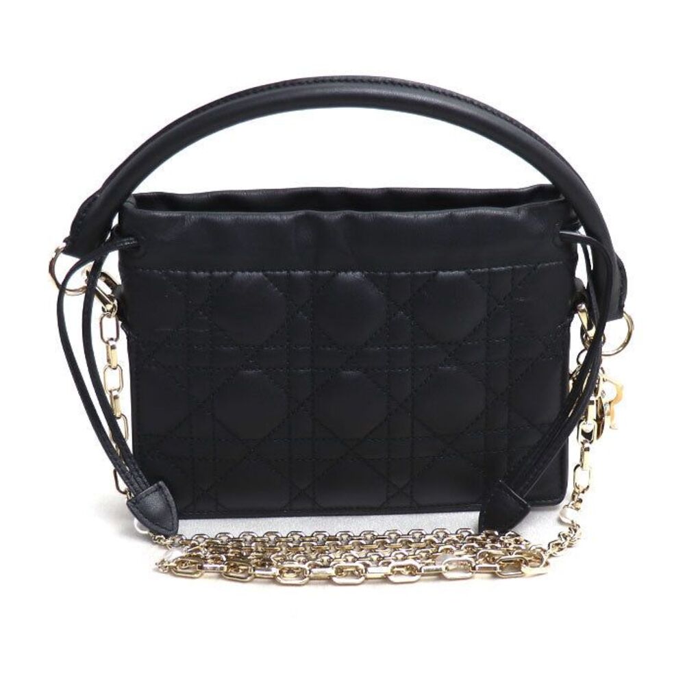Dior Lady Dior Milley Lambskin 2way Shoulder Bag